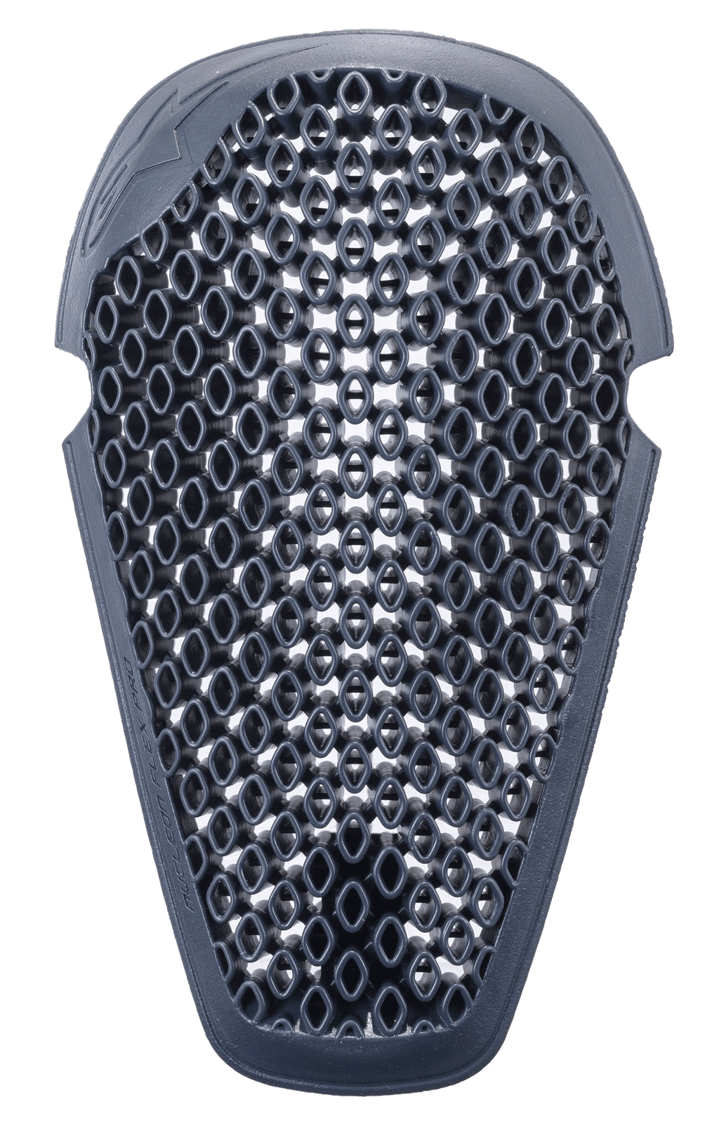 Protezione ginocchio Alpinestars Nucleon Flex Pro, antracite, con design a nido d'ape a struttura aperta e ventilata, forma ergonomica per la protezione dagli impatti in moto, costruzione leggera e flessibile