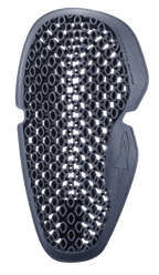 Alpinestars Nucleon Flex Pro Elbow Protector, protezione gomito, grigio antracite, pattern di ventilazione a nido d'ape, forma ergonomica sagomata con logo in rilievo, inserto di protezione flessibile per abbigliamento motociclistico