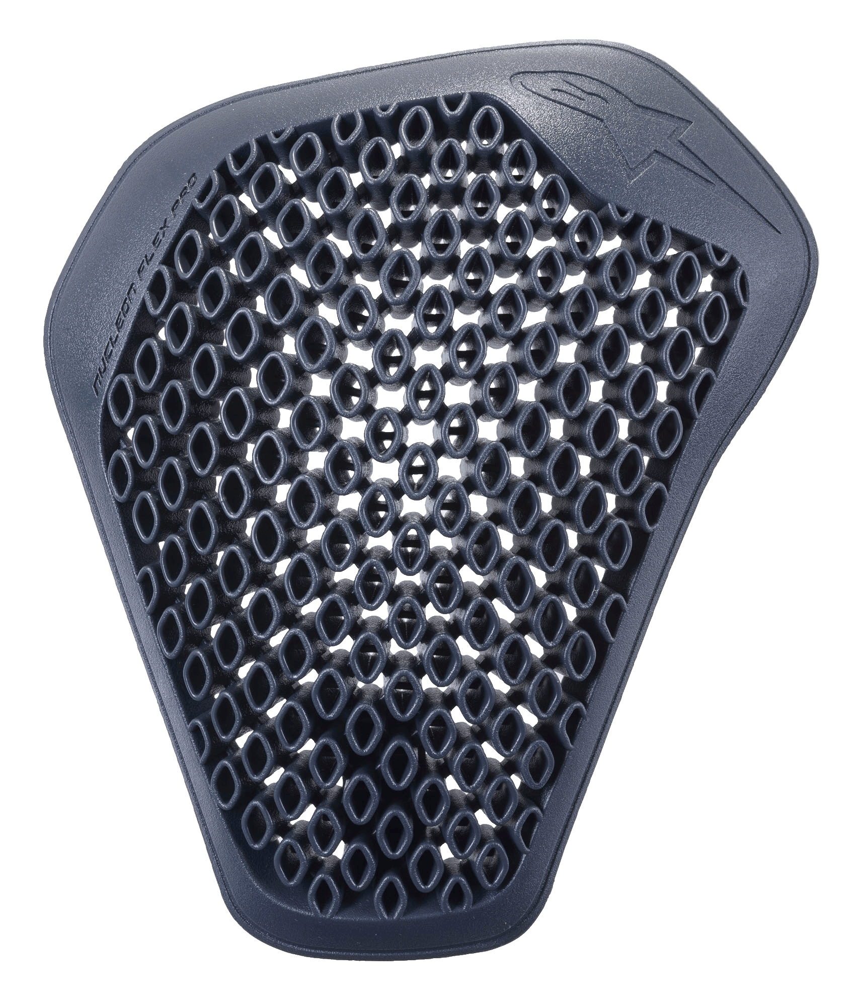 Alpinestars Nucleon Flex Pro Shoulder Protector, antracite, inserto protettivo singolo con struttura a celle a nido d'ape ventilata, design ergonomico e flessibile per abbigliamento da moto