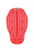 Alpinestars Nucleon Plasma Back Protector Insert, paraschiena da moto, rosso, design a rete a zigzag flessibile con fori di ventilazione, protezione dagli impatti certificata CE Livello 2, inserto ergonomico per giacche da moto