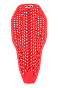 Alpinestars Nucleon Plasma Full Back Protector Insert, rosso, protezione dorsale per moto con motivo traforato a zigzag, design leggero e flessibile per la ventilazione, inserto protettivo per l'assorbimento degli impatti
