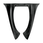 Alpinestars Collare BNS Tech Carbon, collare da motocross e off-road unisex, nero, in composto avanzato di polimeri al carbonio, vista dall'alto che mostra il design ergonomico del telaio per una protezione dagli impatti ultra-leggera.