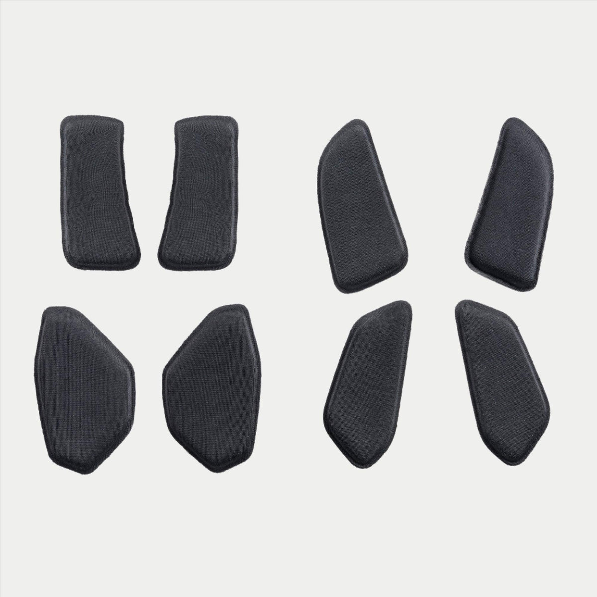 Alpinestars Set di imbottiture morbide BNS, nero, kit di ricambio da otto pezzi per sistemi di supporto cervicale BNS, inserti in schiuma sagomata per MTB e guida off-road