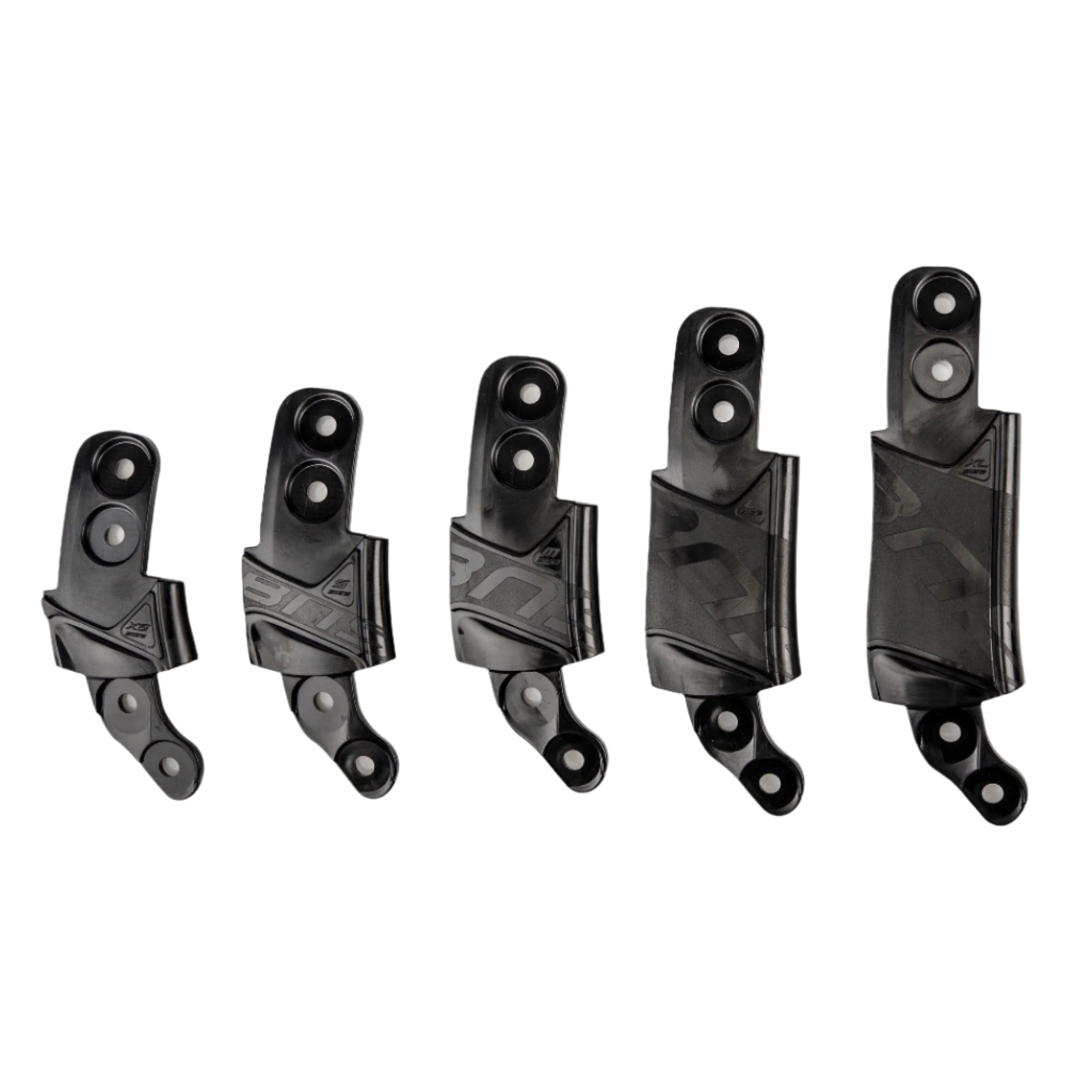 Alpinestars Kit Adattatore Taglia BNS, accessorio per supporto cervicale Bionic, nero, cinque componenti di dimensionamento in plastica di varie altezze per la regolazione precisa del tutore, componenti modulari per protezione fuoristrada