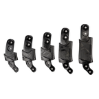 Alpinestars Kit Adattatore Taglia BNS, accessorio per supporto cervicale Bionic, nero, cinque componenti di dimensionamento in plastica di varie altezze per la regolazione precisa del tutore, componenti modulari per protezione fuoristrada