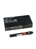 Alpinestars Tech-Air® 3 V2 Airbag System Replacement Canister, kit di gonfiaggio Tech-Air Tipo III, singola cartuccia nera caricata ad argon con etichetta bianca e fascia rossa, con confezione nera logata, accessorio di manutenzione per airbag da moto
