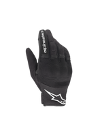 Alpinestars Guanti Copper, guanti da moto urban corti da uomo, nero e bianco, in mesh traspirante con protezione nocche.
