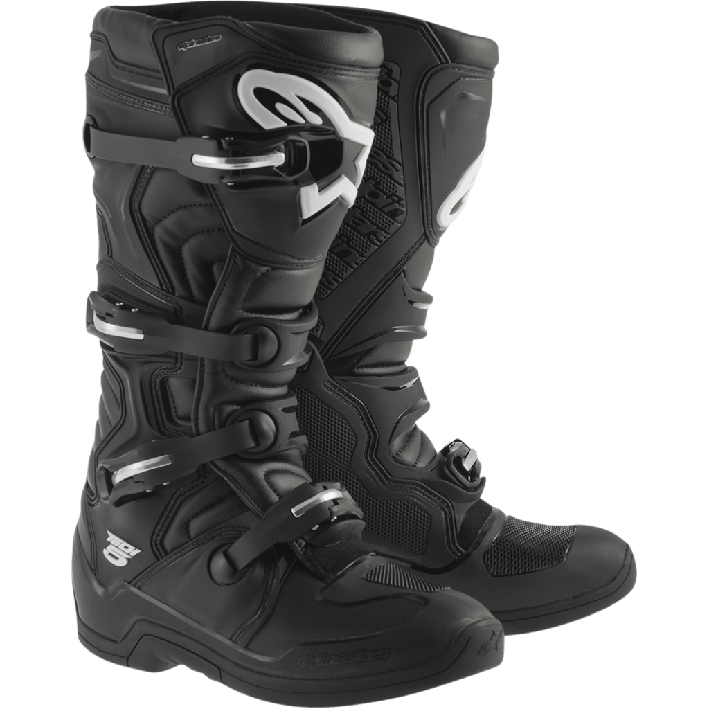 Tech 5 - Black MX Boots | Alpinestars®