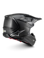 Alpinestars casco Supertech M10 Fame, casco da motocross in fibra di carbonio nero, sistema MIPS e certificato ECE 22.06