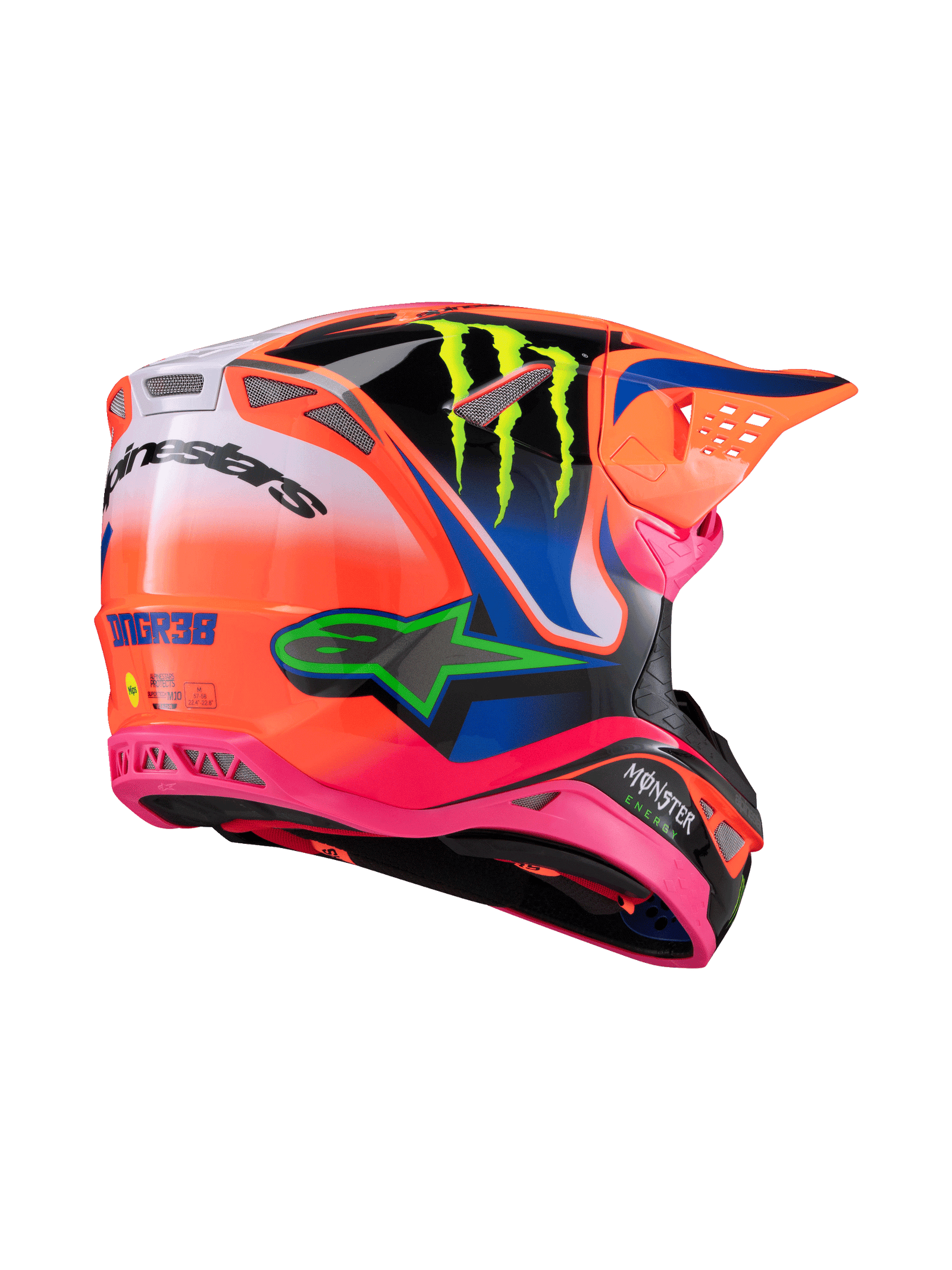 Casco Supertech M10 Deegan Monster ECE06