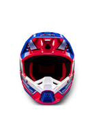 Alpinestars Casco S-M5 Sail, casco da motocross off-road, bianco, rosa diva e blu smalto, certificato ECE 22.06