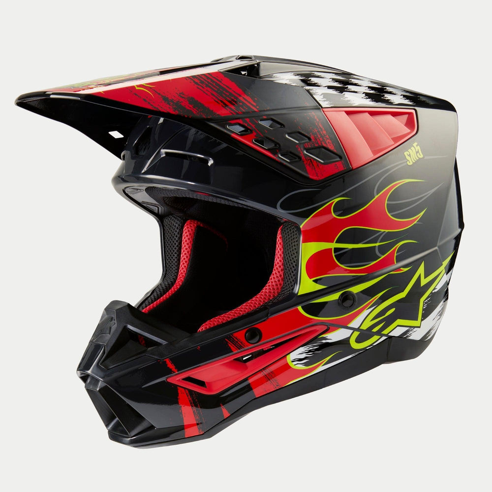 Alpinestars SM5 Rash Casco ECE Soddisfazione Garantita Sport