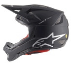 Casco Missile Tech Solid nero opaco, integrale da MTB downhill con protezione MIPS e ventilazione a rete.
