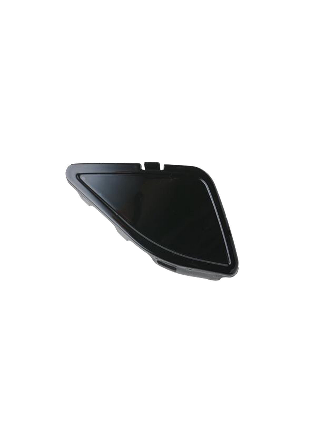 Alpinestars S-R7 Communication System Side Cover, accessorio di ricambio per casco, nero, copertura laterale in plastica resistente per caschi moto