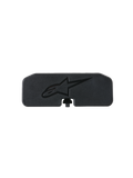 Alpinestars S-R7 Communication System Rear Cover, parte di ricambio per sistema di comunicazione casco moto, nero, con logo a stella in rilievo