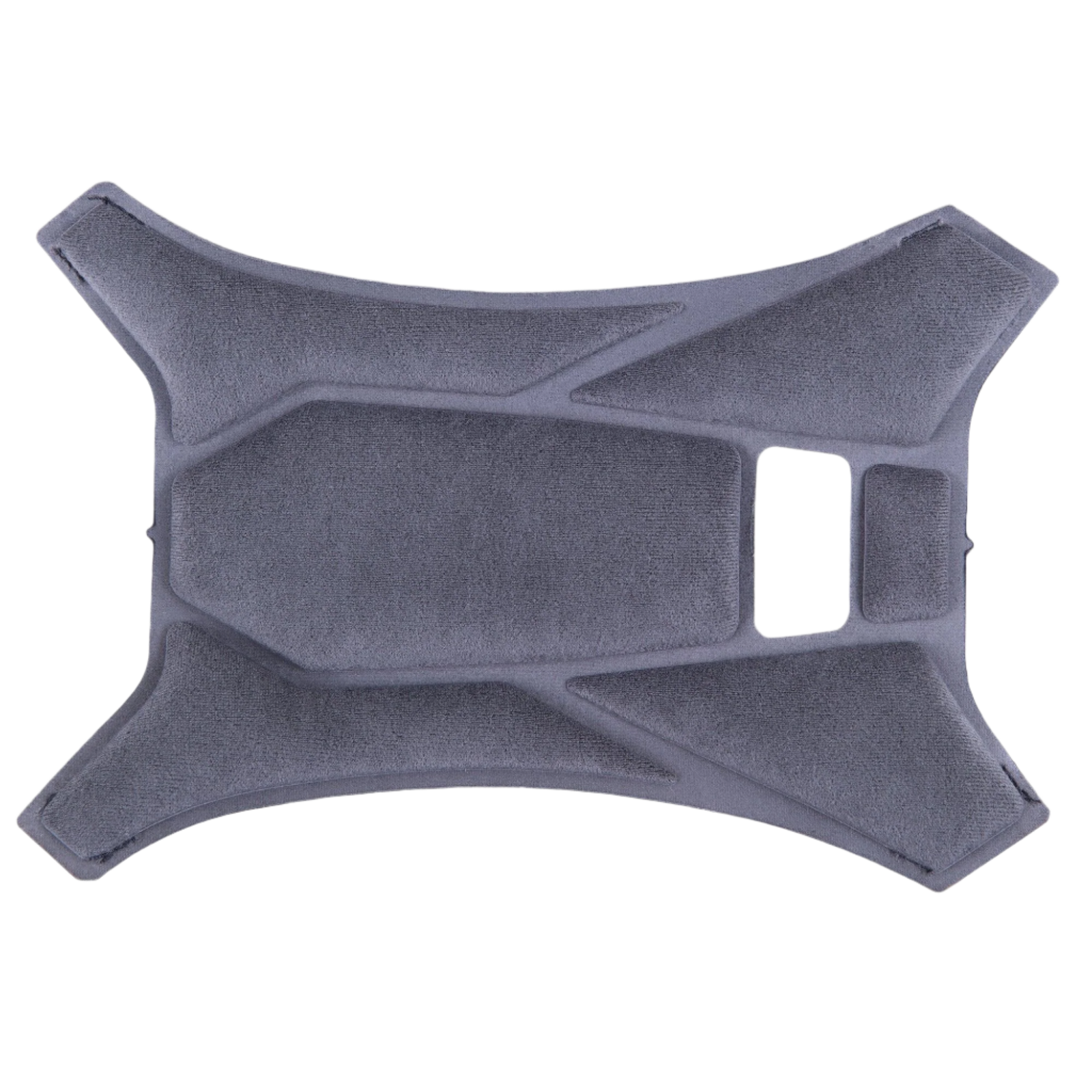 Alpinestars Supertech R10 Top Pad, accessorio per casco grigio, imbottitura superiore di ricambio, design imbottito geometrico con trama in tessuto morbido, componente interno ufficiale S-R10