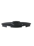 Alpinestars S-R7 paranaso, accessorio per casco moto, costruzione in TPU nero, vista frontale