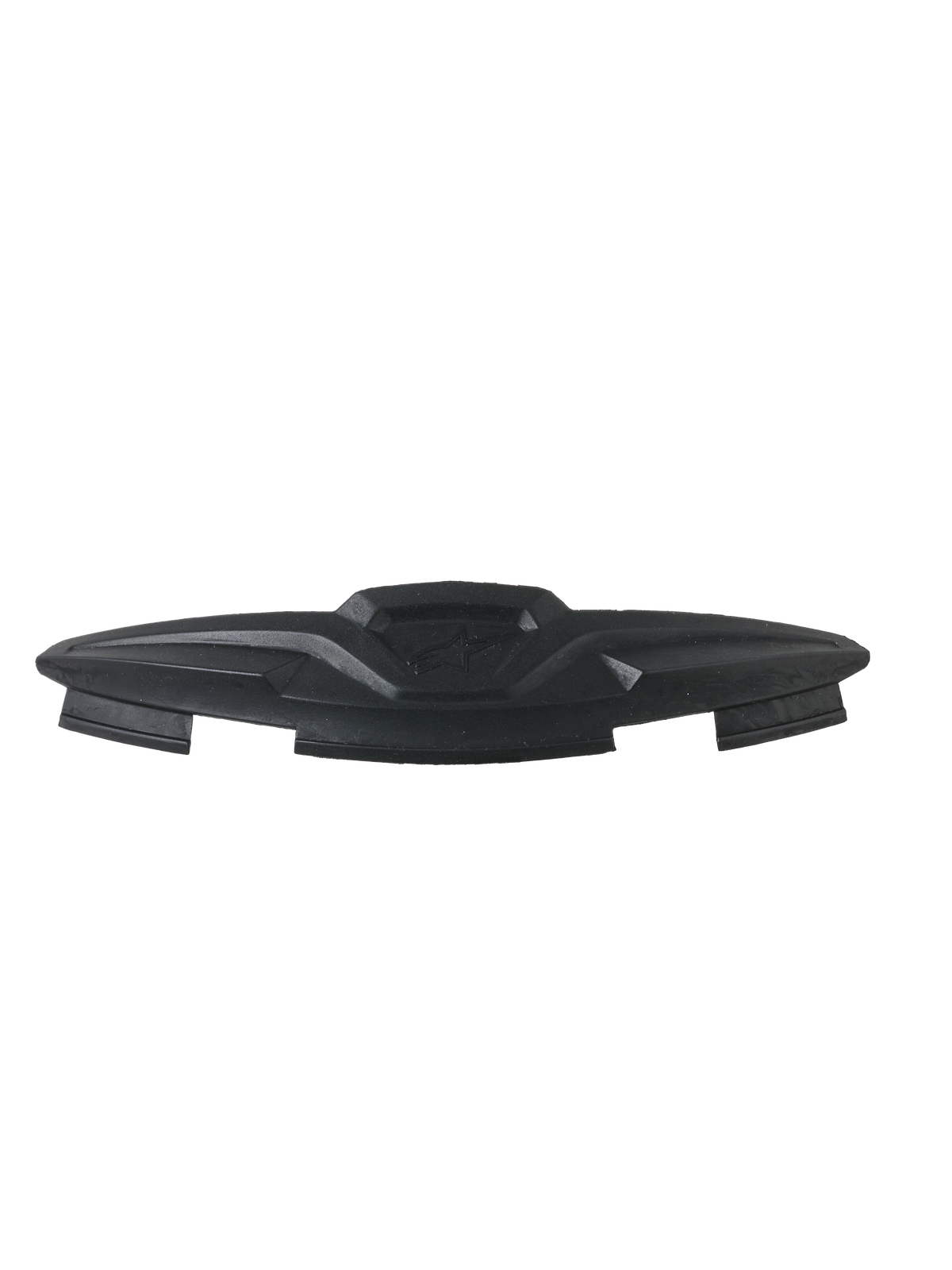 Alpinestars S-R7 paranaso, accessorio per casco moto, costruzione in TPU nero, vista frontale