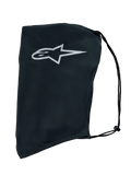 Alpinestars S-R7 Soft Bag, sacca morbida per casco moto grigia con logo bianco e chiusura a coulisse nera