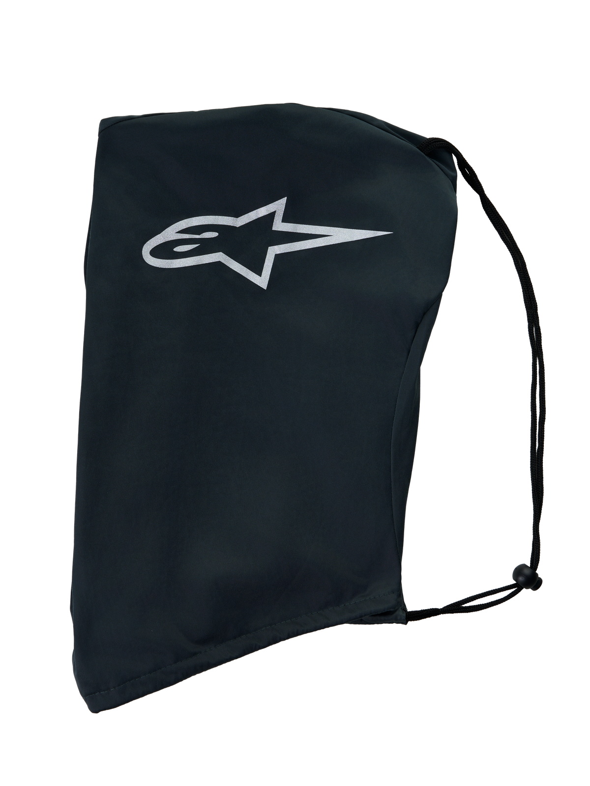 Alpinestars S-R7 Soft Bag, sacca morbida per casco moto grigia con logo bianco e chiusura a coulisse nera