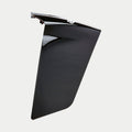 Alpinestars Supertech R10 Solid Race Spoiler, accessorio per casco, nero lucido, componente di ricambio aerodinamico con finitura lucida e dettaglio del logo bianco