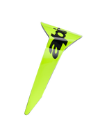 Alpinestars Supertech R10 Arius Standard Spoiler, accessorio per casco da moto, giallo fluorescente e nero, componente racing aerodinamico dal profilo slanciato e grafiche decise, ricambio per caschi S-R10