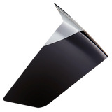 Alpinestars Supertech R10 Element Race Spoiler, accessorio per casco da moto, carbonio nero e argento lucido, design aerodinamico a forma di ala, finitura lucida, parte di ricambio per caschi da corsa S-R10