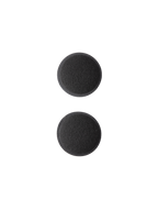 Alpinestars S-M7 Ear Pads Set, set di cuscinetti auricolari di ricambio neri per casco, imbottitura circolare in schiuma con morbido tessuto sintetico, progettato per caschi motocross S-M7, materiale traspirante