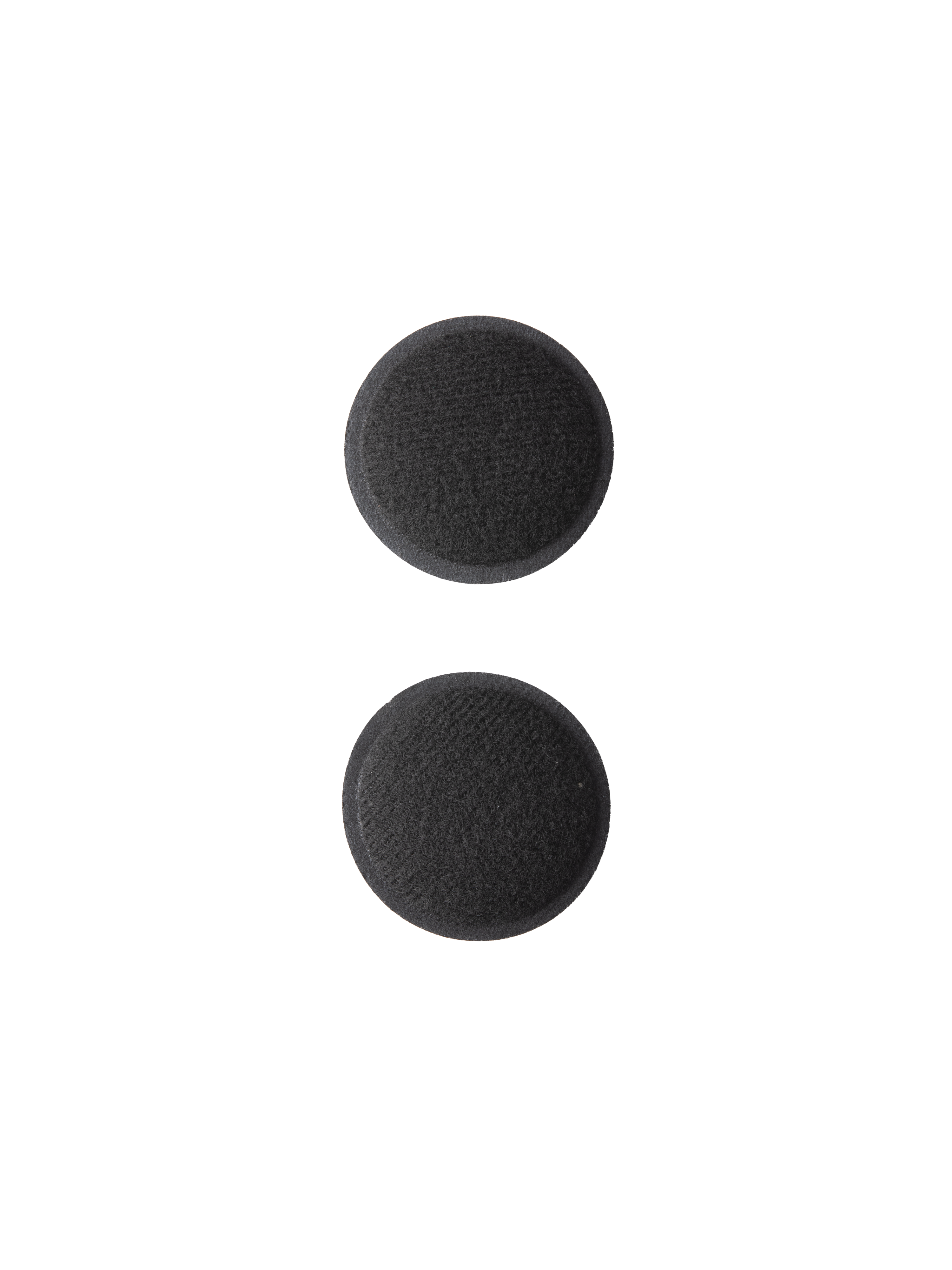 Alpinestars S-M7 Ear Pads Set, set di cuscinetti auricolari di ricambio neri per casco, imbottitura circolare in schiuma con morbido tessuto sintetico, progettato per caschi motocross S-M7, materiale traspirante