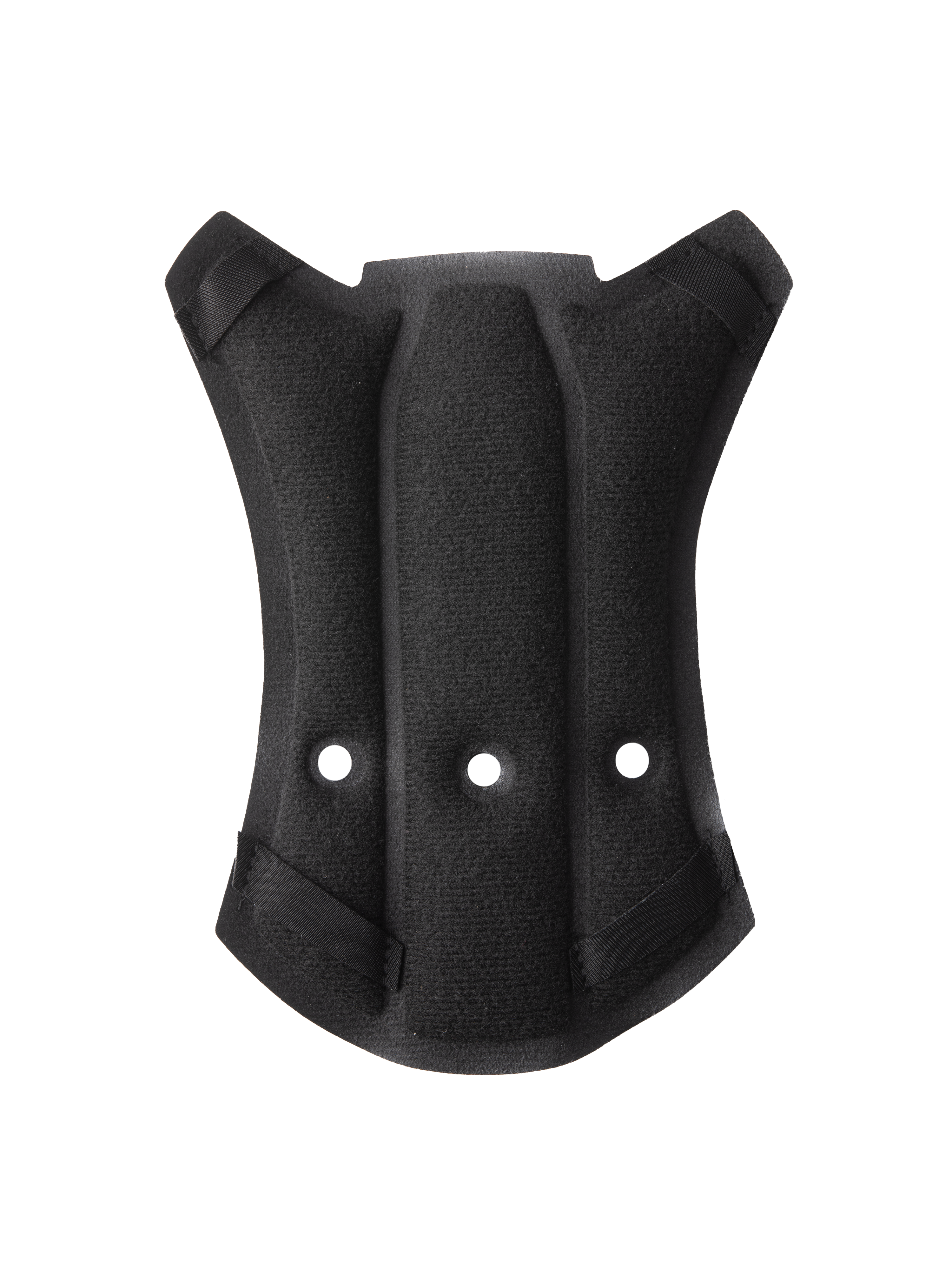 Alpinestars S-M7 Top Pad, accessorio per casco, nero, design imbottito sagomato con tre fori di ventilazione e cinghie di fissaggio angolari, in tessuto sintetico per il comfort del casco da motocross