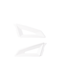 Alpinestars S-M3 Prese d'Aria Superiori Laterali, accessori per la ventilazione del casco, bianco, coppia di ricambi aerodinamici con aperture triangolari, struttura in plastica ad alta resistenza
