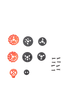 Set Di Connettori Per Visiera S-M7