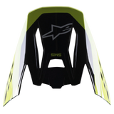 Visiera S-M5 Beam Nero Giallo Fluo Glossy