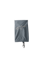 Alpinestars S-M7 Soft Bag, sacca porta casco da motocross, grigio, con logo Alpinestars a stella grigio chiaro, chiusura a coulisse con cordino nero, struttura in tessuto leggero per la protezione dell'attrezzatura off-road