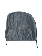 Alpinestars S-M7 Soft Bag, sacca per casco grigia, borsa portaoggetti in tessuto leggero, logo a stella Alpinestars, chiusura con coulisse, protezione per attrezzatura da motocross