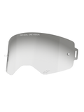 Alpinestars Lente Fotocromatica Supertech, lente grigia per maschera motocross con antiappannamento e supporti tear-off.