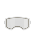 Alpinestars Supertech Dual Pane Roll Off Lens, lente di ricambio per occhiali da motocross, trasparente, costruzione a doppio strato con guarnizione in neoprene grigio visibile e intagli laterali per pellicola roll-off, policarbonato trasparente resistente agli urti