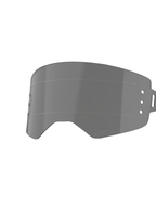 Alpinestars Supertech Wide Vision Roll-Off Lens, lente di ricambio per maschera da motocross, tinta Smoke, con Glide Lines orizzontali e punti di montaggio per il sistema roll-off, design in policarbonato trasparente resistente agli urti