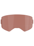 Lente Alpinestars Supertech Wide Vision Roll-Off, accessorio per maschera, tinta Copper Rose, con linee di scorrimento orizzontali e punti di montaggio laterali, in policarbonato resistente agli urti per motocross e off-road