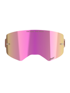 Alpinestars Lente Supertech Rosa A Specchio, accessorio per maschere da motocross, rosa, tecnologia Absolute Vision con supporti tear-off e antiappannamento.