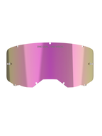 Alpinestars Lente Vision 8-5-3 Mirror Pink, parte di ricambio per maschere motocross, rosa a specchio riflettente.