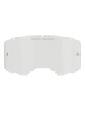 Alpinestars Vision 8-5-3 Lens, lente di ricambio trasparente per occhiali, costruzione in policarbonato con perni per tear-off integrati e sistema di bloccaggio a sette punti, caratterizzata dalla scritta 'ONE GOAL. ONE VISION.', protezione per motocross e guida fuoristrada
