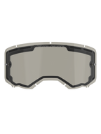 Alpinestars Vision 8-5-3 Dual Pane Lens, lente di ricambio per maschera, tinta grigio fumo, policarbonato curvo con fori di ventilazione e perni tear-off integrati, accessorio motocross