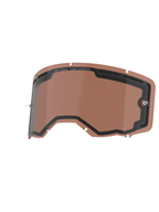 Alpinestars Vision 8-5-3 Dual Pane Lens, lente di ricambio per maschera, Copper Rose, design ventilato a doppio strato con guarnizione nera, branding 'ONE GOAL. ONE VISION.' e perni tear-off integrati, policarbonato resistente per prestazioni off-road.