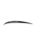 Alpinestars Vision 8-5-3 Roll Off Mud Strip, accessorio per occhiali da motocross, bianco e nero, striscia adesiva curva per visiera con scritta "ONE GOAL. ONE VISION.", progettata per deviare acqua e fango sopra la pellicola roll-off