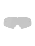 Alpinestars Vision Youth Smoke Lens, lente di ricambio fumé per occhiali da motocross per ragazzi, design curvo in policarbonato con supporti tear-off integrati e sistema di bloccaggio a sette fori