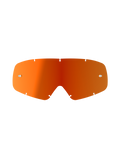 Alpinestars Vision Youth Mirror Lens, accessorio di ricambio per occhiali da motocross, Mirror Red con gradiente riflettente da arancione a rosso, dotato di perni tear-off integrati e intagli di montaggio laterali, struttura curva in policarbonato per gare off-road per ragazzi