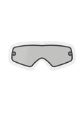 Alpinestars Vision Dual Pane Youth Lens, lente di ricambio trasparente per occhiali da motocross per ragazzi, design curvo a visuale ampia con guarnizione perimetrale nera, supporti tear-off integrati, costruzione in policarbonato a doppio strato antiappannamento