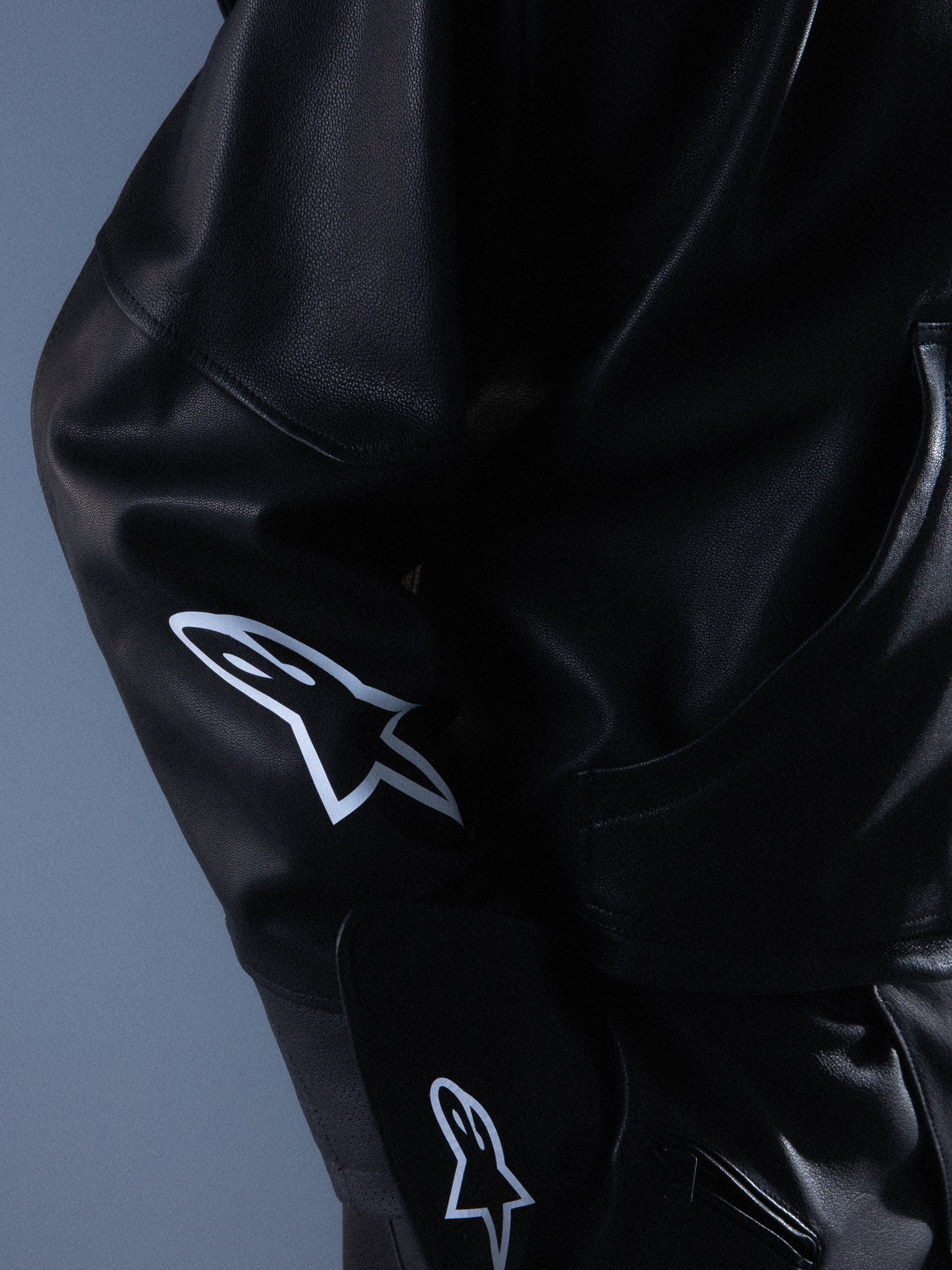 Felpa Con Cappuccio In Pelle RSRV Axis