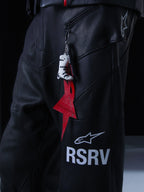 Pantaloni In Pelle RSRV Neo Bat